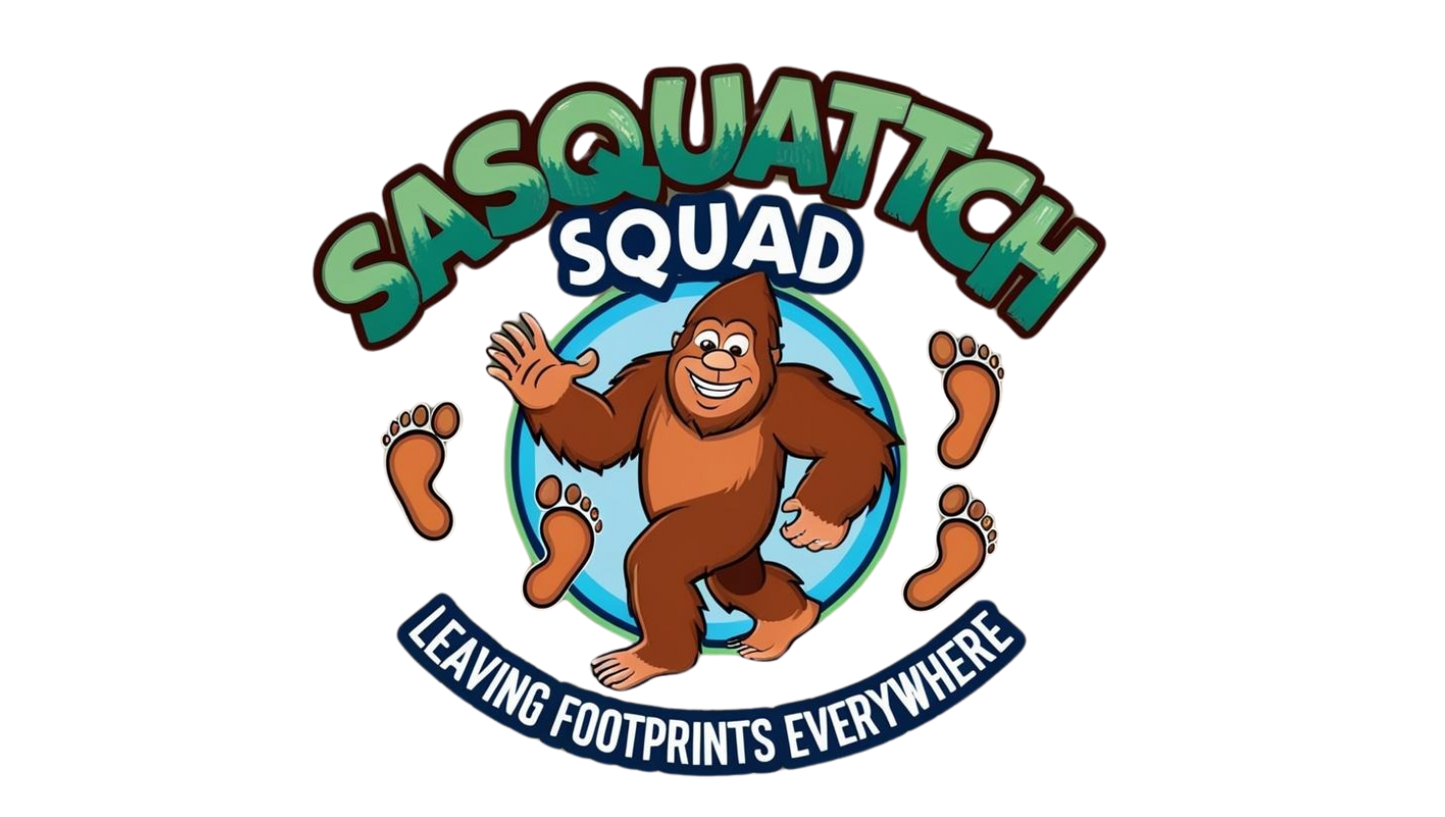 Bigfoot Footprints tee-shirt design
