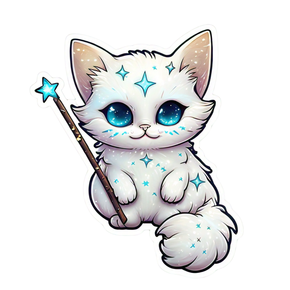 Magic Cat Sticker Set