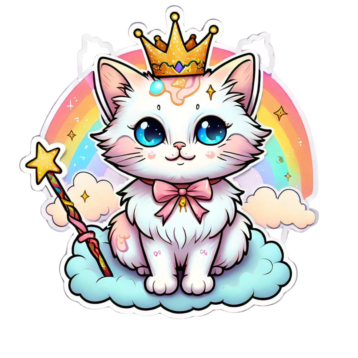 Magic Cat Sticker Set