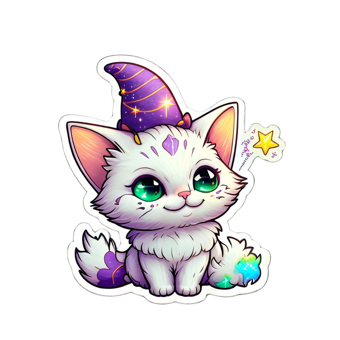 Magic Cat Sticker Set