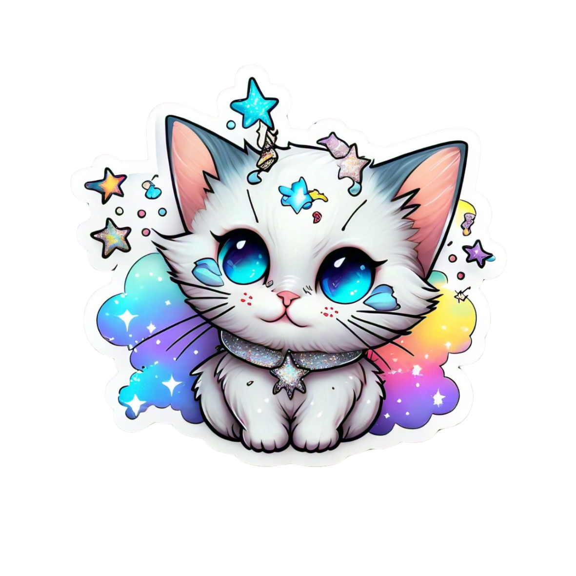 Magic Cat Sticker Set