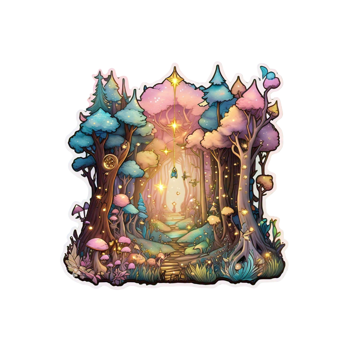 Enchanted Forest Sticker Set