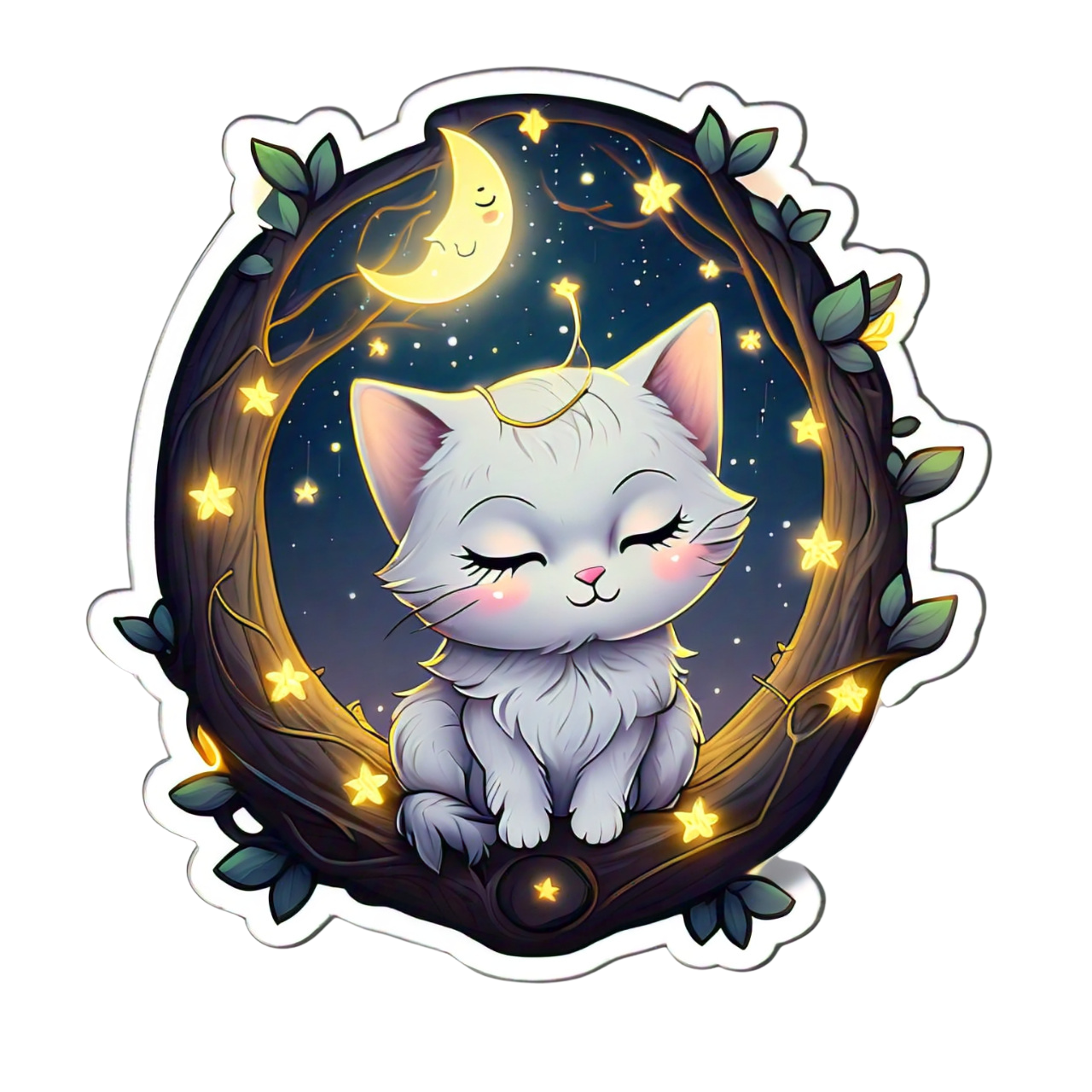 Magic Cat Sticker Set