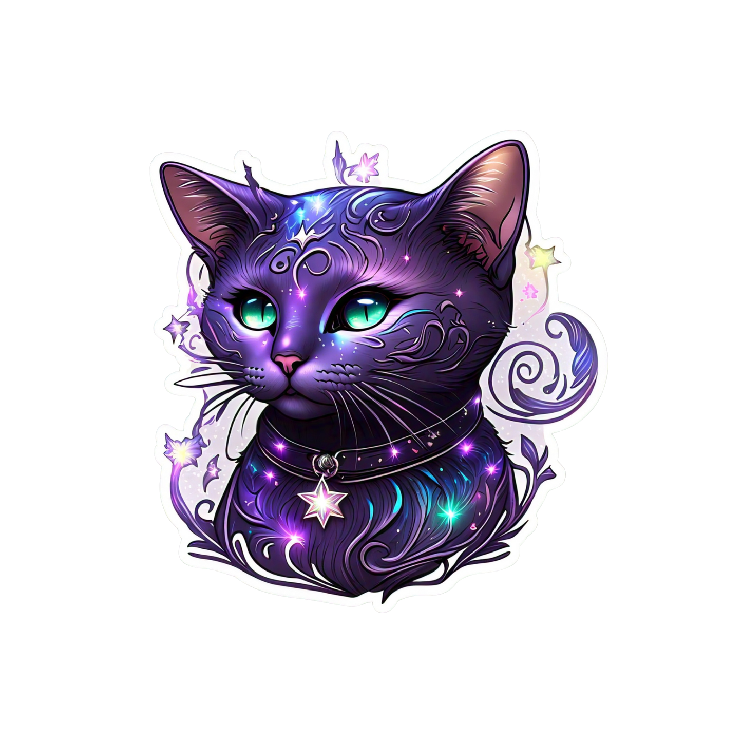 Magic Cat Sticker Set